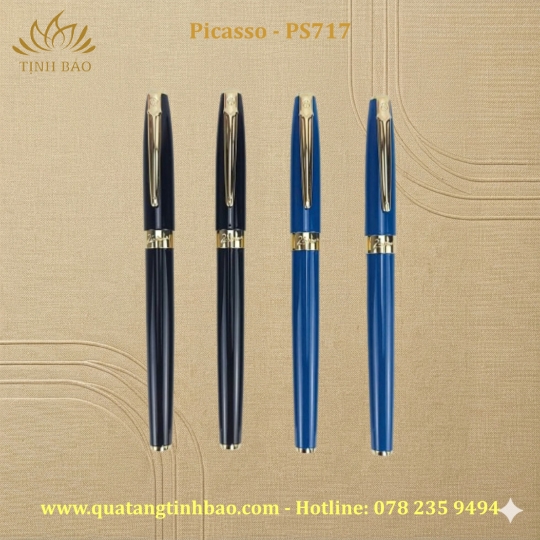 Bút Ký Picasso PS717 - Khắc In Tên Logo Theo Yêu Cầu