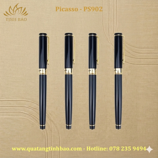 Bút Ký Picasso PS902 - Khắc In Tên Logo Theo Yêu Cầu