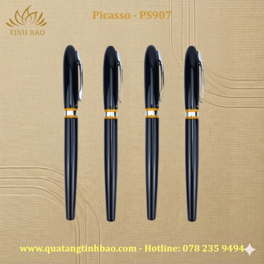 Bút Ký Picasso PS907 - Khắc In Tên Logo Theo Yêu Cầu