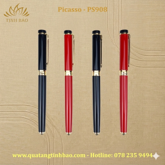 Bút Ký Picasso PS908 - Khắc In Tên Logo Theo Yêu Cầu