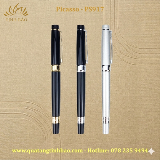 Bút Ký Picasso PS917 - Khắc In Tên Logo Theo Yêu Cầu