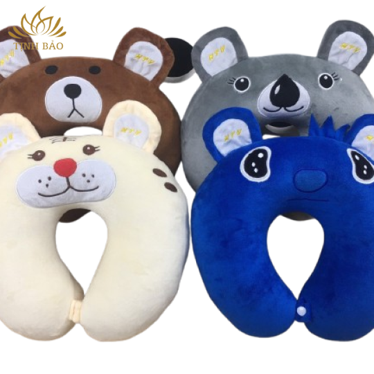 Gối Chữ U, May Tai, Mũi Thiết Kế, Thêu Logo Theo Yêu Cầu