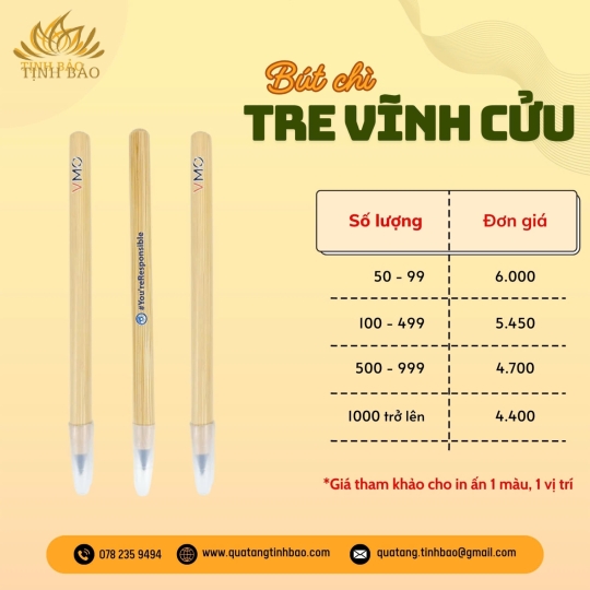 Bút Chì Tre Vĩnh Cửu 