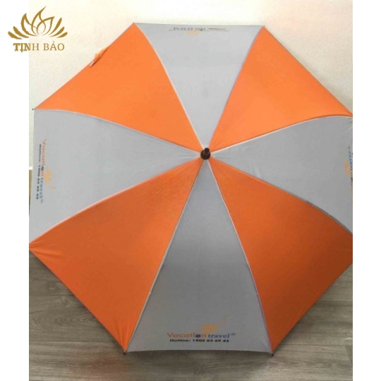 Ô Dù Cán Thẳng Poly Bán Kính 75cm