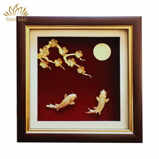 Tranh Treo Tường Mạ Vàng