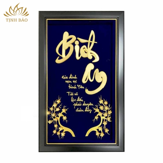 Tranh Treo Tường Mạ Vàng