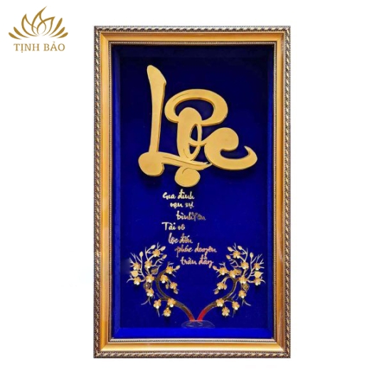 Tranh Treo Tường Mạ Vàng